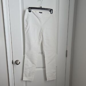 Vince Camuto White Ankle Pants